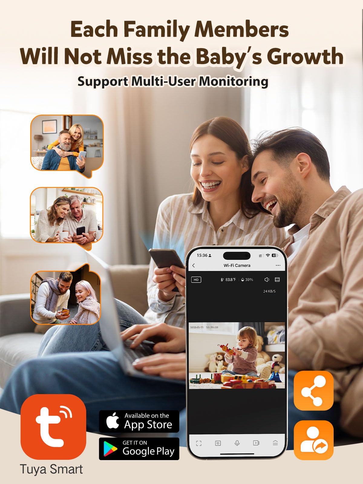iFamily encryption ensures secure WiFi connection