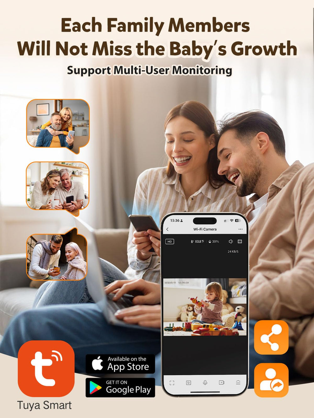 iFamily encryption ensures secure WiFi connection