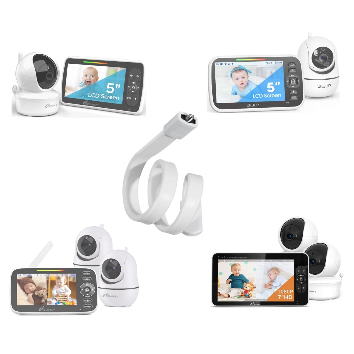 iFamily flexible shelf supports quick repositioning of the camera