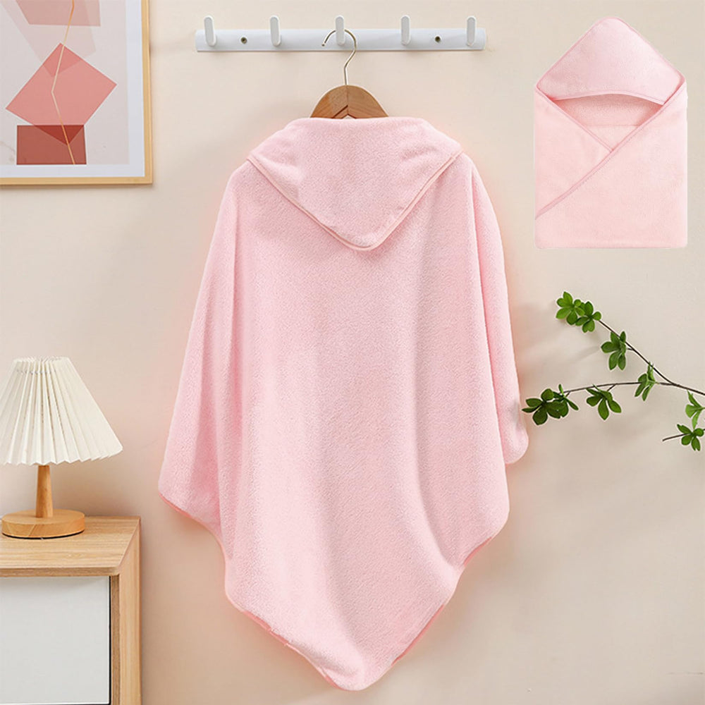 IFaryMes baby towel worn like a blanket, versatile swaddle or cover.