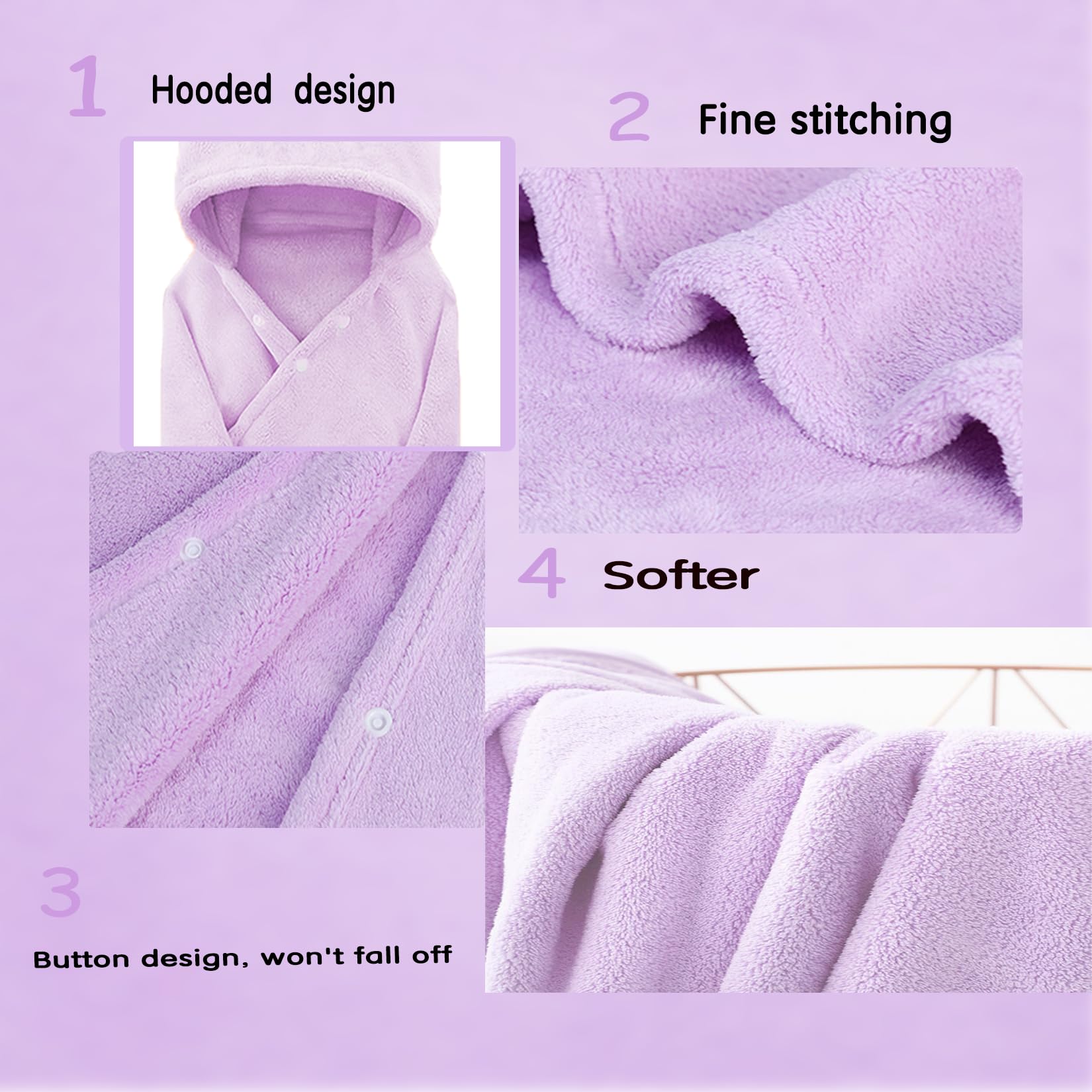IFaryMes bear hooded towel design delivers playful bath time comfort