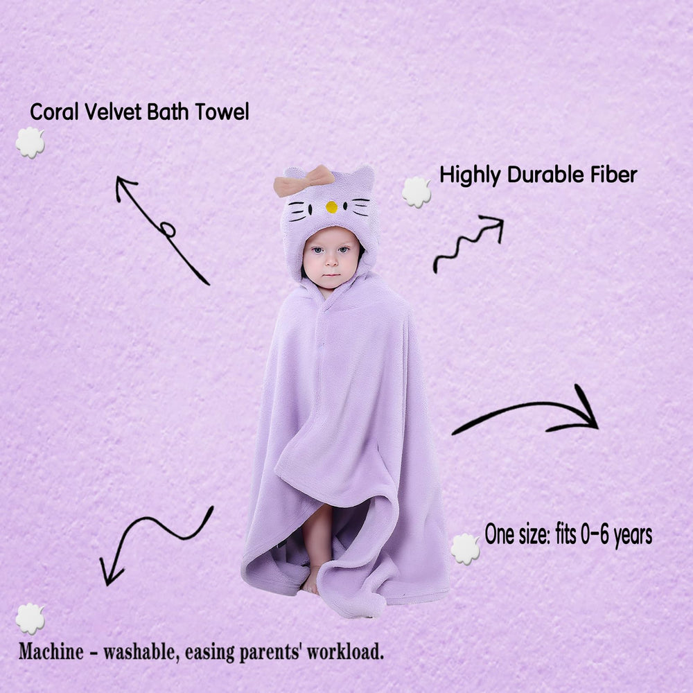 IFaryMes premium coral fleece towel feels ultra-soft and breathable