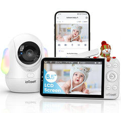 ieGeek 5.5-inch monitor with large display for day and night viewing