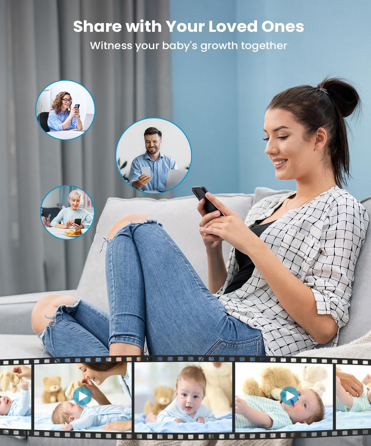 ieGeek AI care features detect key baby states and conditions