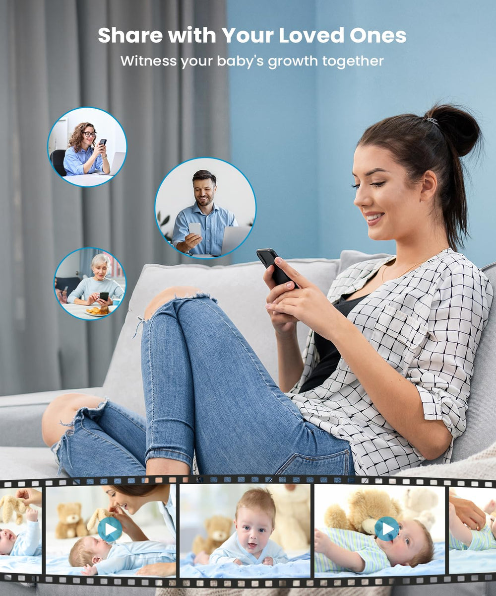 ieGeek AI care features detect key baby states and conditions