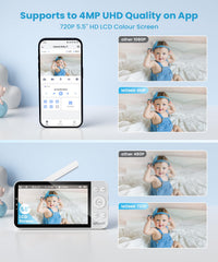 ieGeek pan-tilt-zoom covers the nursery from multiple angles