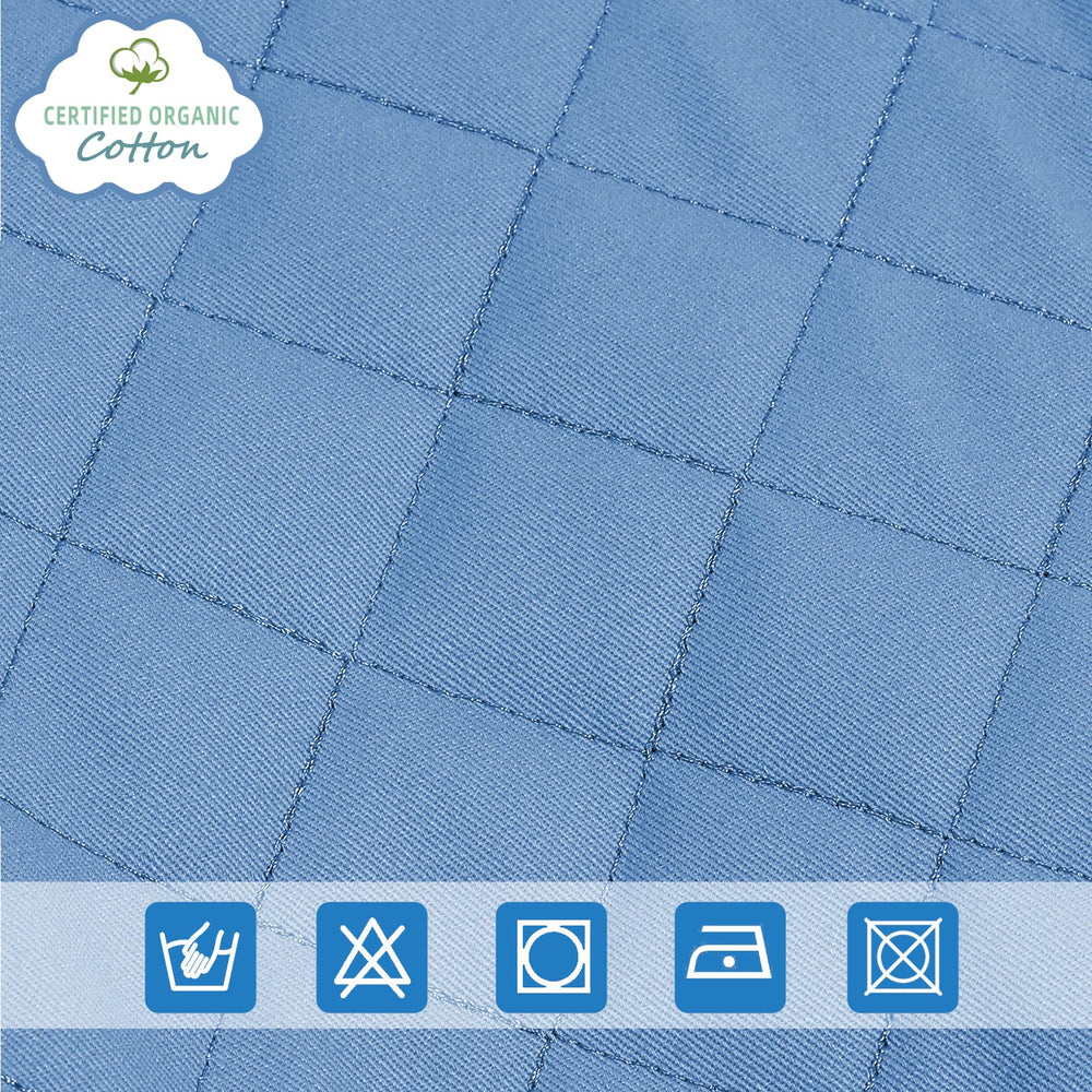Removable blue cover by iGRATENS for quick cleaning and color refresh.