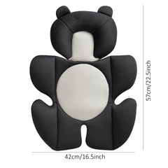 Ihaapsi cushion fits strollers, car seats, and high chairs for versatile use.