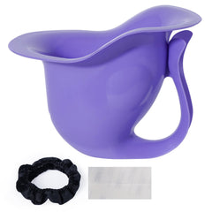 Ihaapsi newborn potty with purple fish design for diaper free practice at home