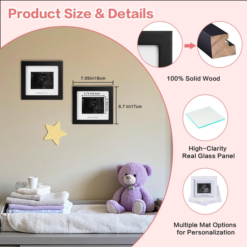 IHEIPYE ultrasound photo display on a shelf for precious memory