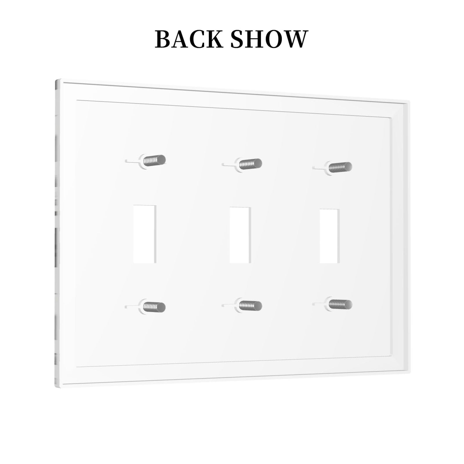 Ihsourgnitnem grey cat switch cover, enhances kids' rooms with friendly character