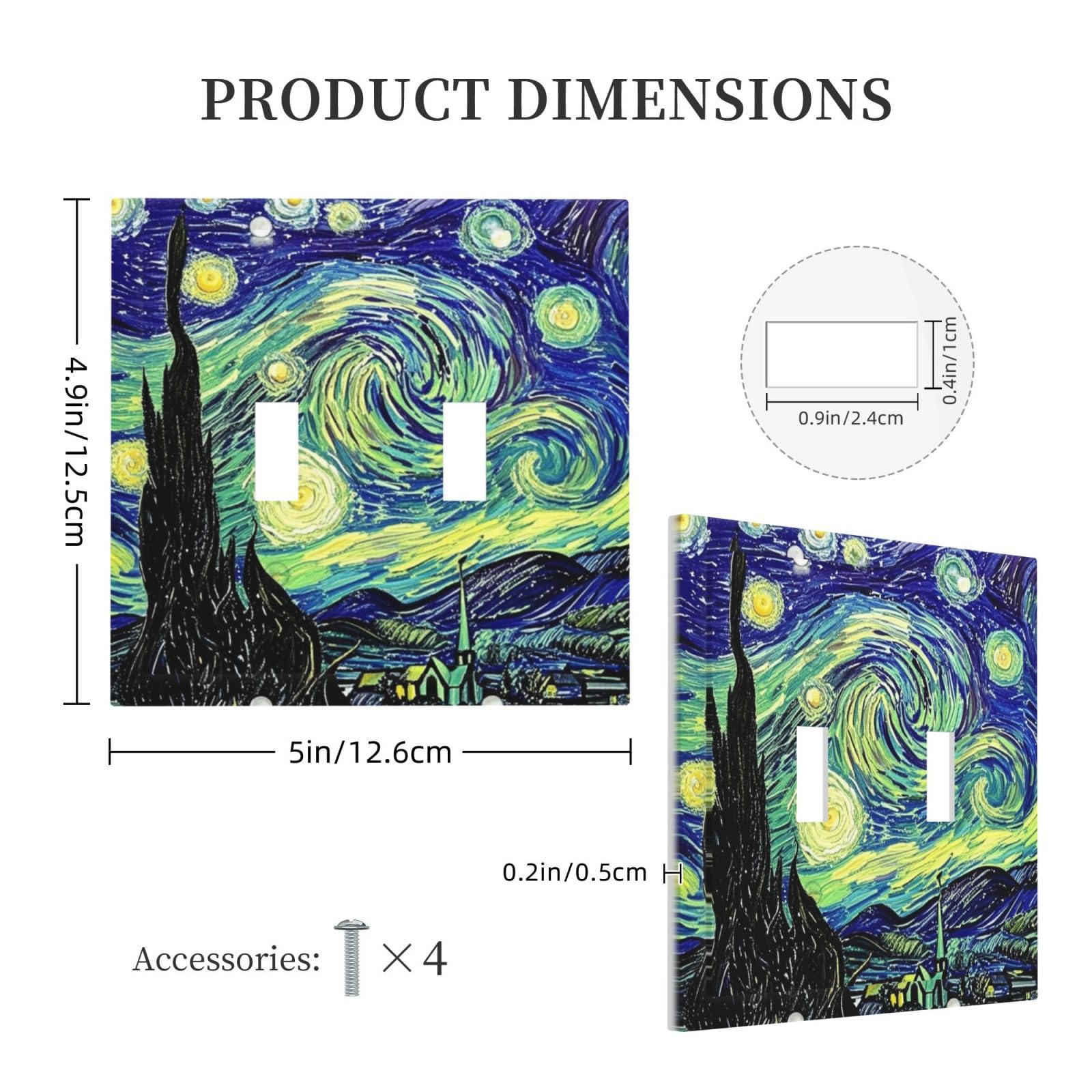 Ihsourgnitnem nursery decor switch panel adds playful art to nurseries