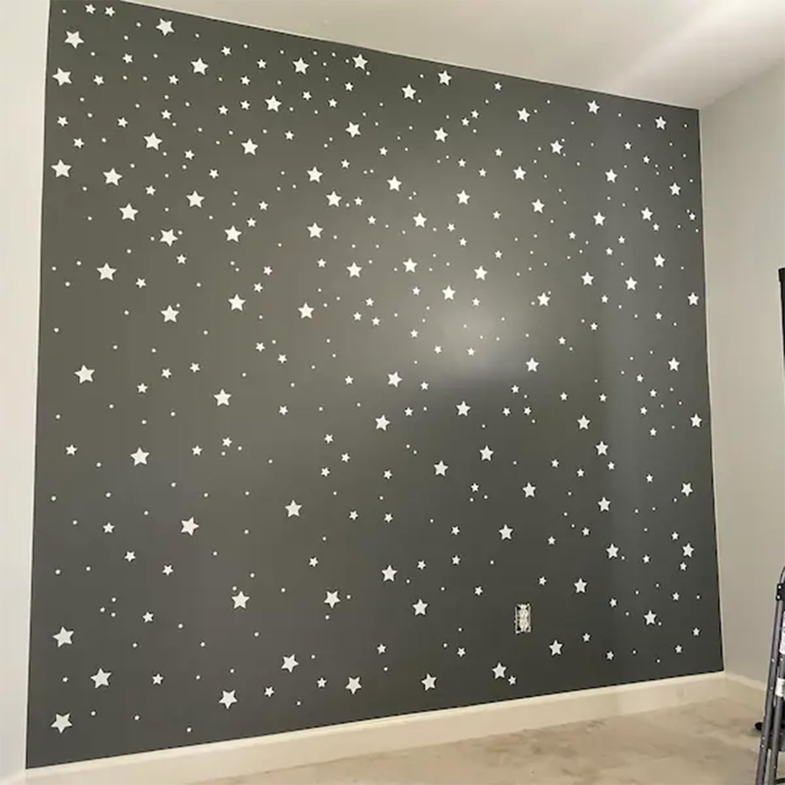 iinuu celestial wall stickers elevate nursery art with subtle glow.