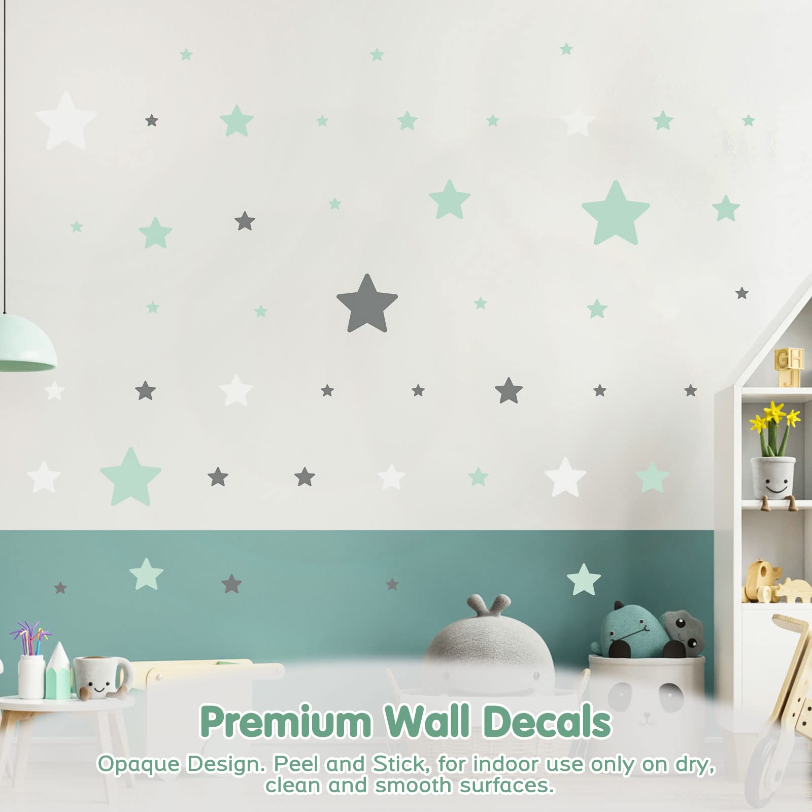 iinuu wall decals peel-and-stick ease for flexible living room decor