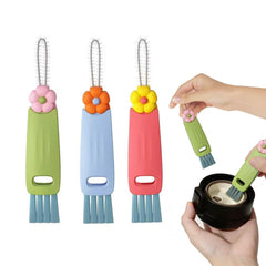 IJPDDRXYN 3-in-1 rotatable brush cleans bottle interiors with ease.