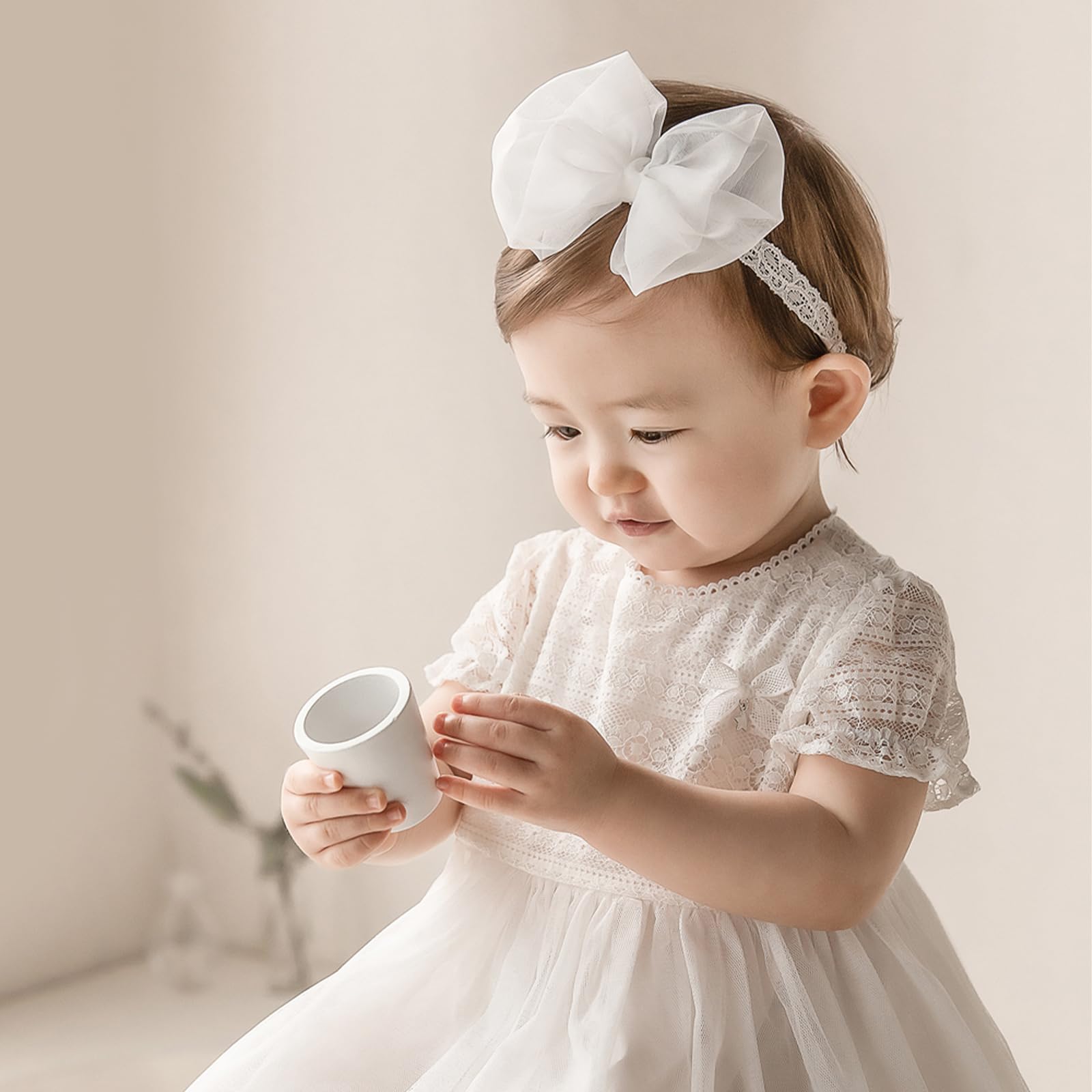 ICKEYOU newborn photo session headband, gentle on delicate skin