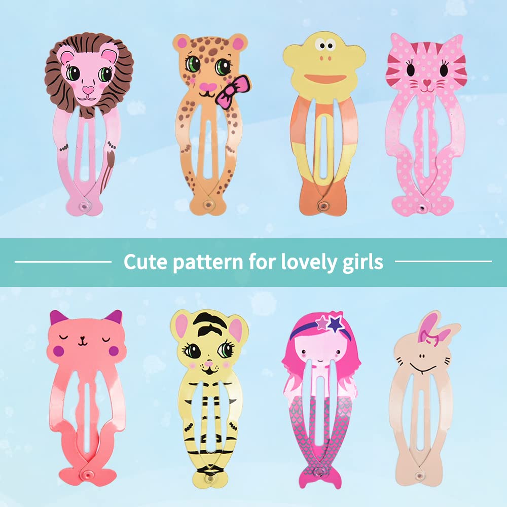 IKOCO animal pattern clip 07 comes with storage box for tidy keepsakes