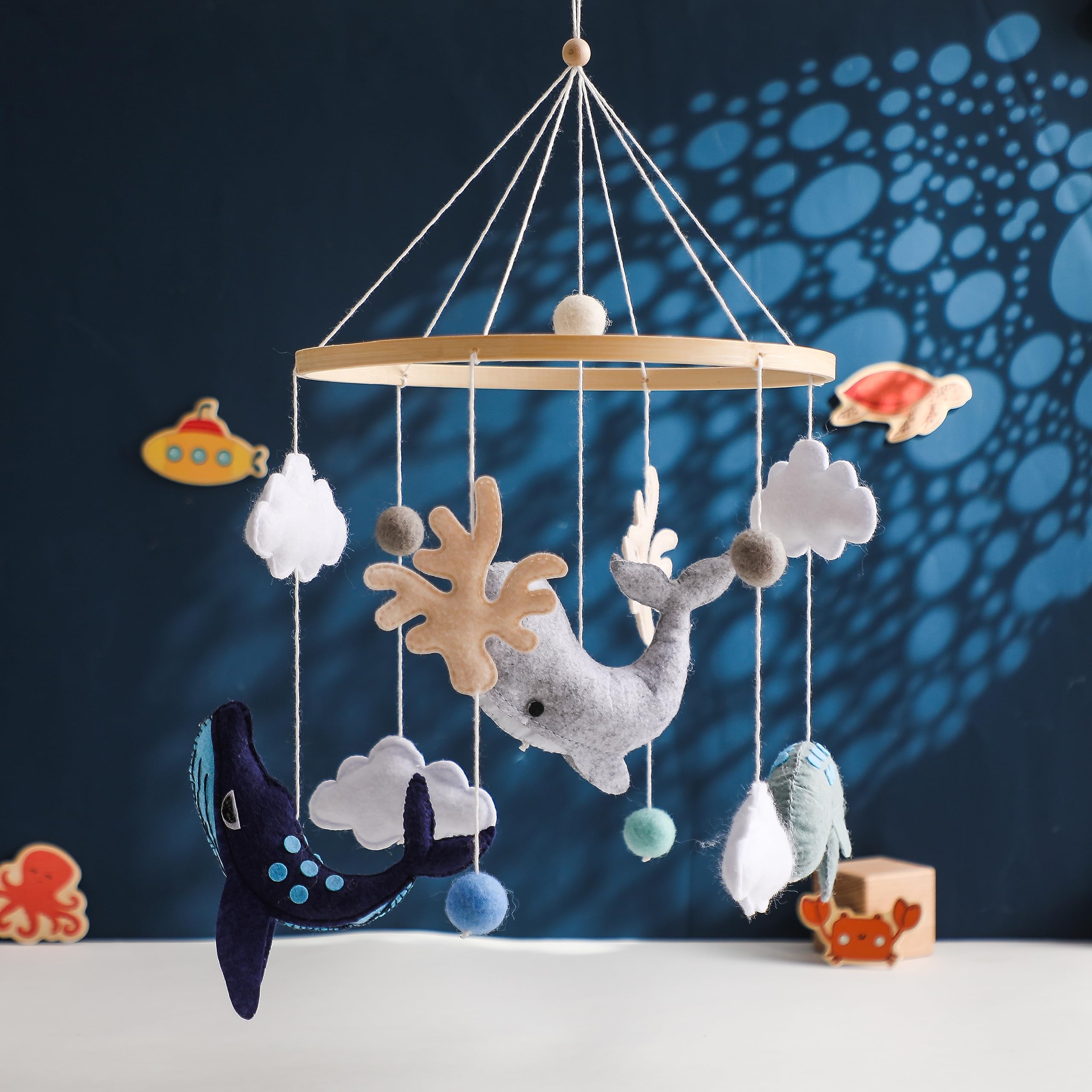 Ikubigu baby mobile gift packaging ideal for baby showers and new families.