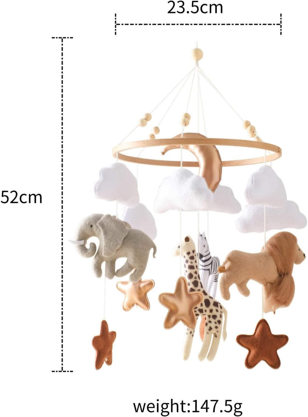 Ikubigu minimalist design and safe materials elevate any infant space.