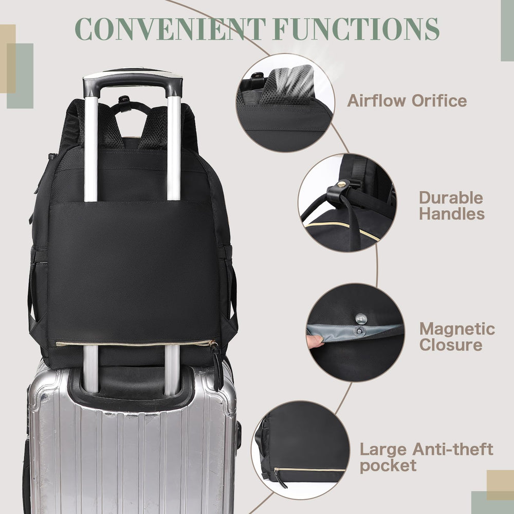 ILCOLPO 21L capacity with 18 pockets supports organized packing