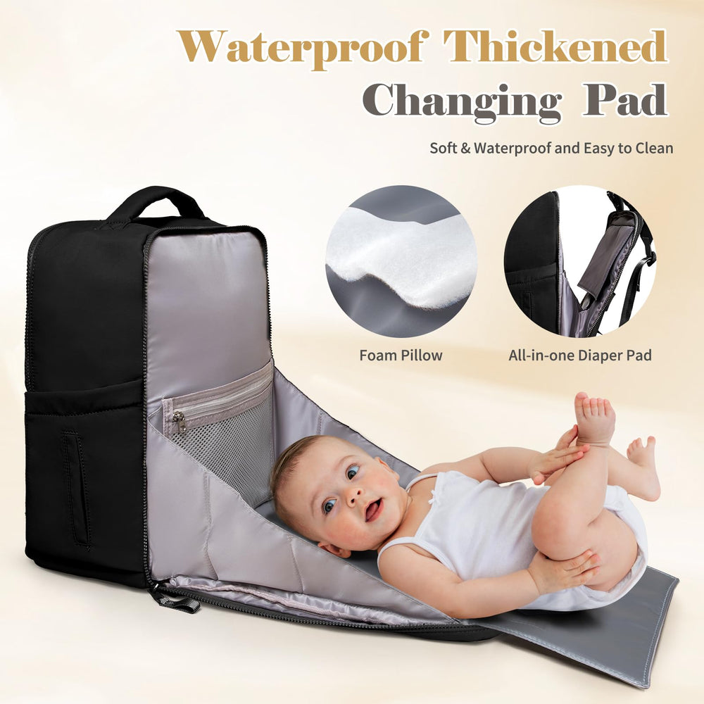 ILCOLPO changing station open for quick diaper changes on the go.