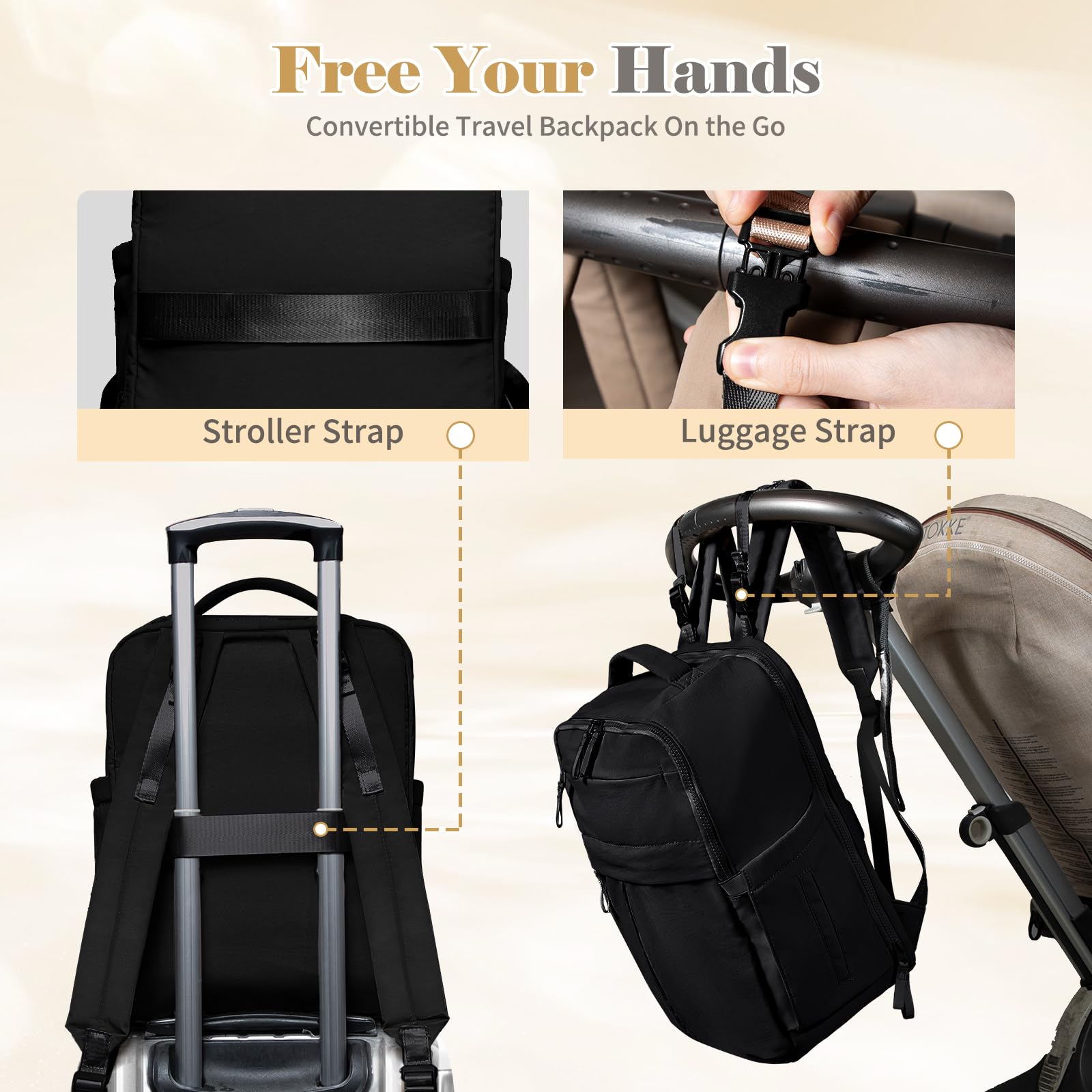ILCOLPO insulated bottle pocket keeps drinks ready during outings.
