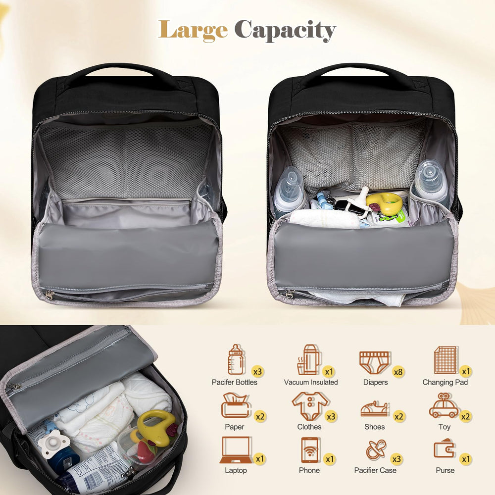 ILCOLPO stroller strap and multiple carry options for hands-free travel.