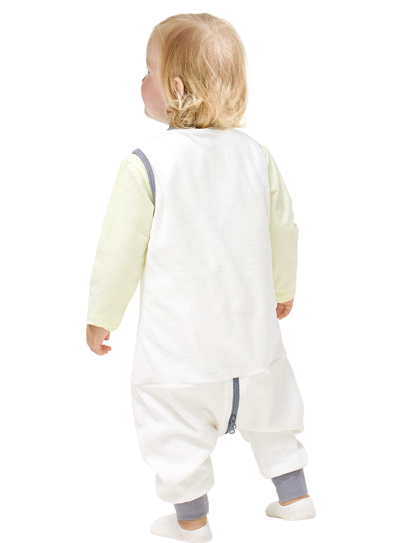 ililmmoe sleep sack with legs organic cotton lining for breathable comfort