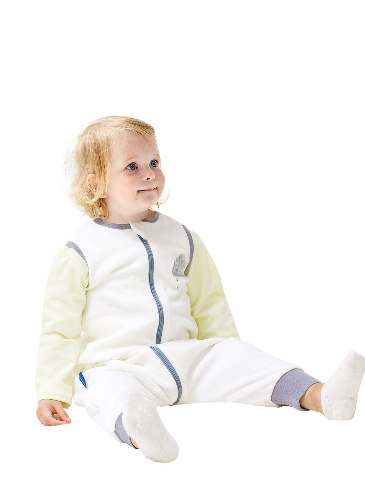 ililmmoe sleep sack legs available in sizes S M L for growing toddlers