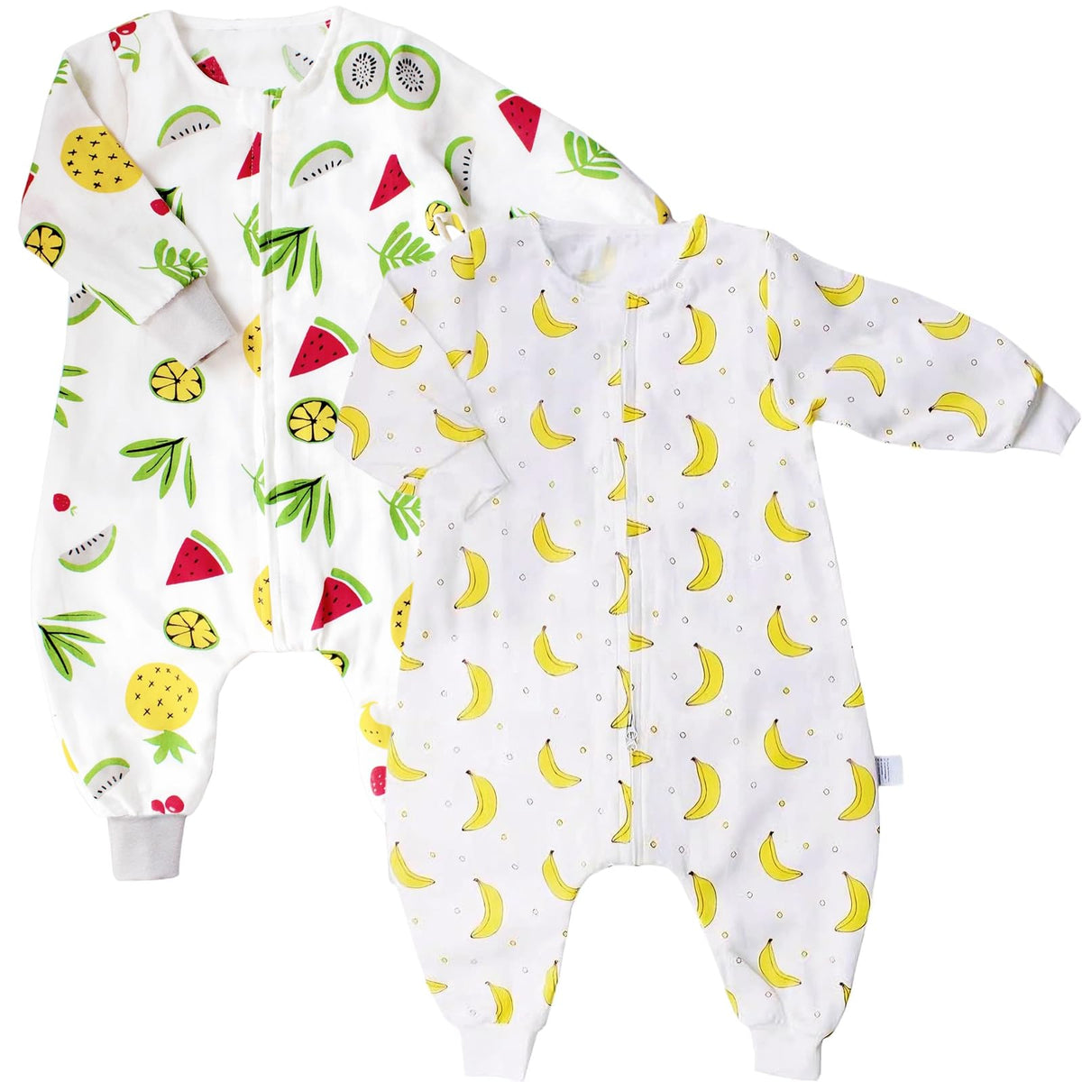 ililmmoe Muslin Original sleep sack with leg opening for easy movement and warmth.