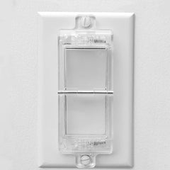 ILIVABLE childproof switch plate keeps curious hands from toggling the switch