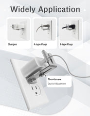 ILIVABLE Durable metal construction provides lasting protection for outlets.