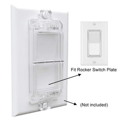 ILIVABLE extra length screws fit thicker switch panels for secure mounting