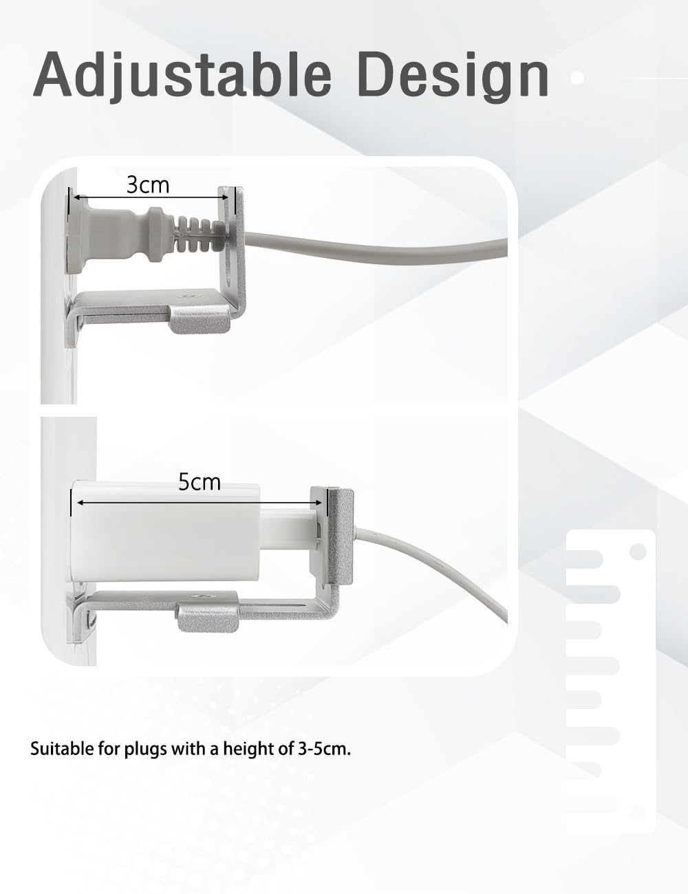ILIVABLE Fits A-type and B-type sockets for versatile use.