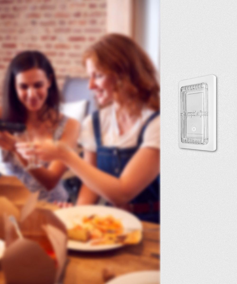 ILIVABLE two-pack switch guards reduce mis-turns while keeping control accessible