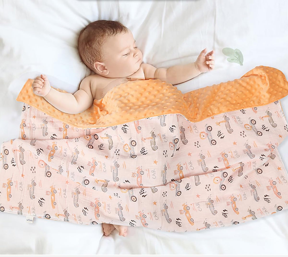 illikkuyax pear blanket serves as a travel companion for families