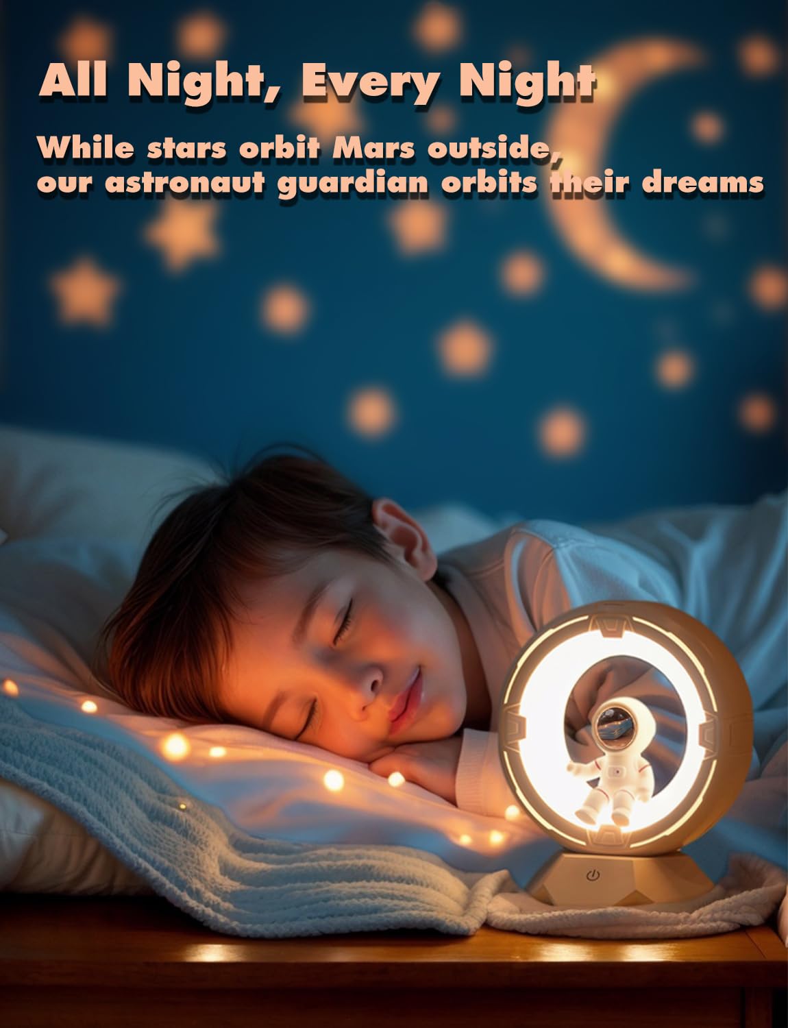 ILLUMYN Bedside light doubles as cozy decor for bedrooms and living rooms.
