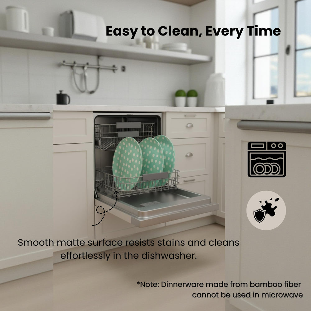 ilohaus dishwasher-safe kids plates for easy cleanup after meals.