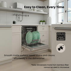 ilohaus dishwasher-safe kids plates for easy cleanup after meals.