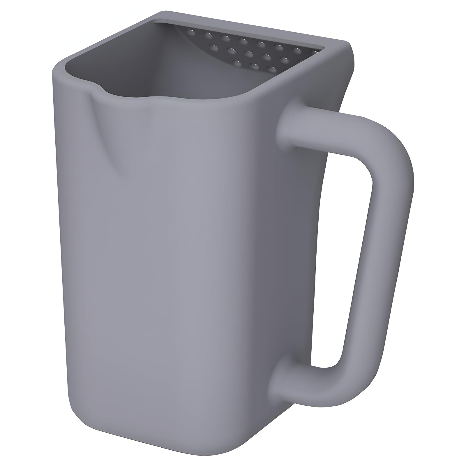 ILORVIUN Baby Bath Rinse Cup front view showing compact design.