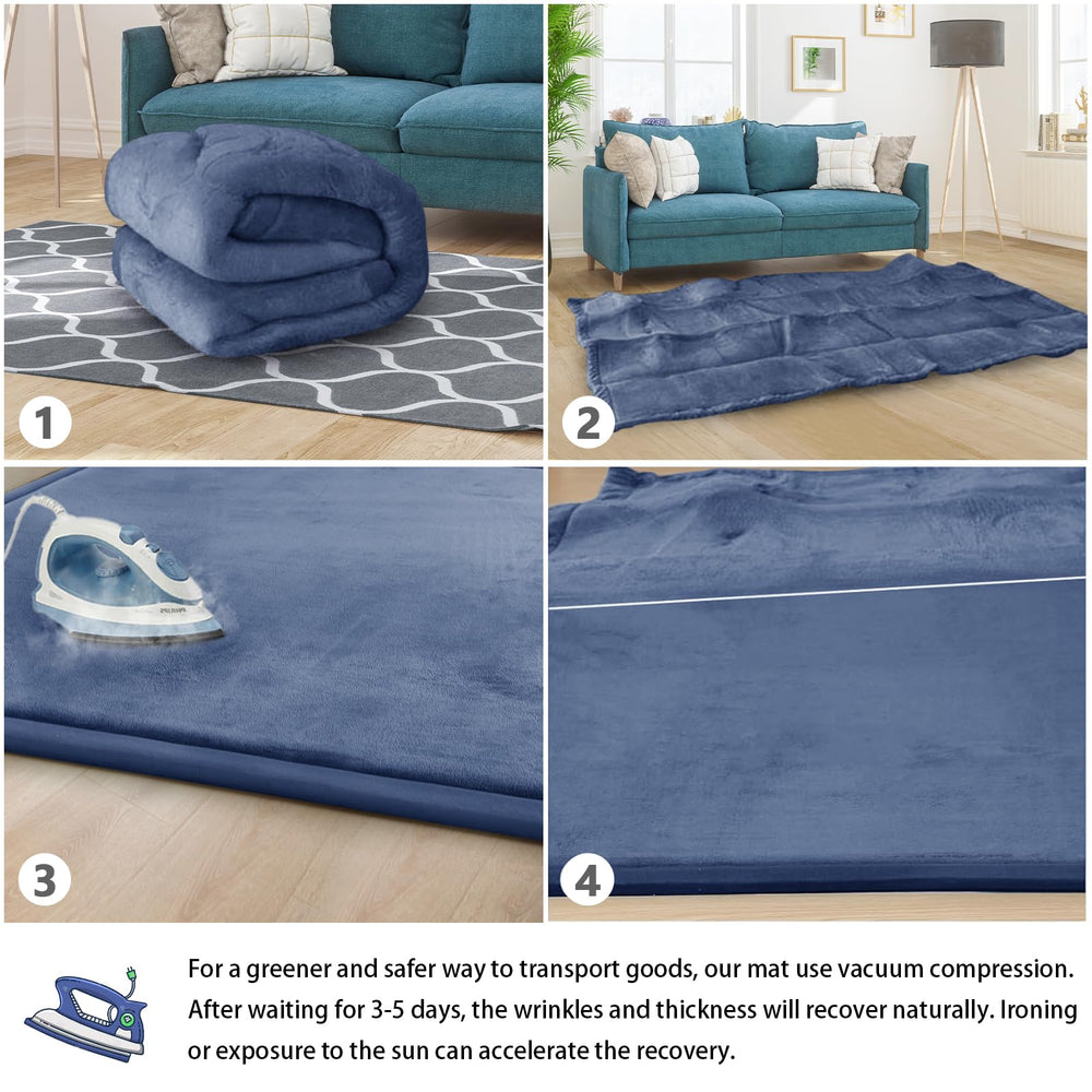 ILPEOD Play Mat size 13 feet 1 inch by 6 feet 7 inches for ample space