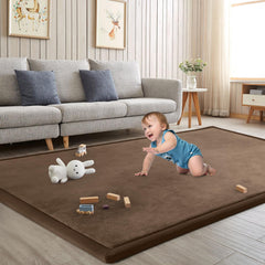 ILPEOD baby play mat memory foam cushioning for safe tummy time and floor play