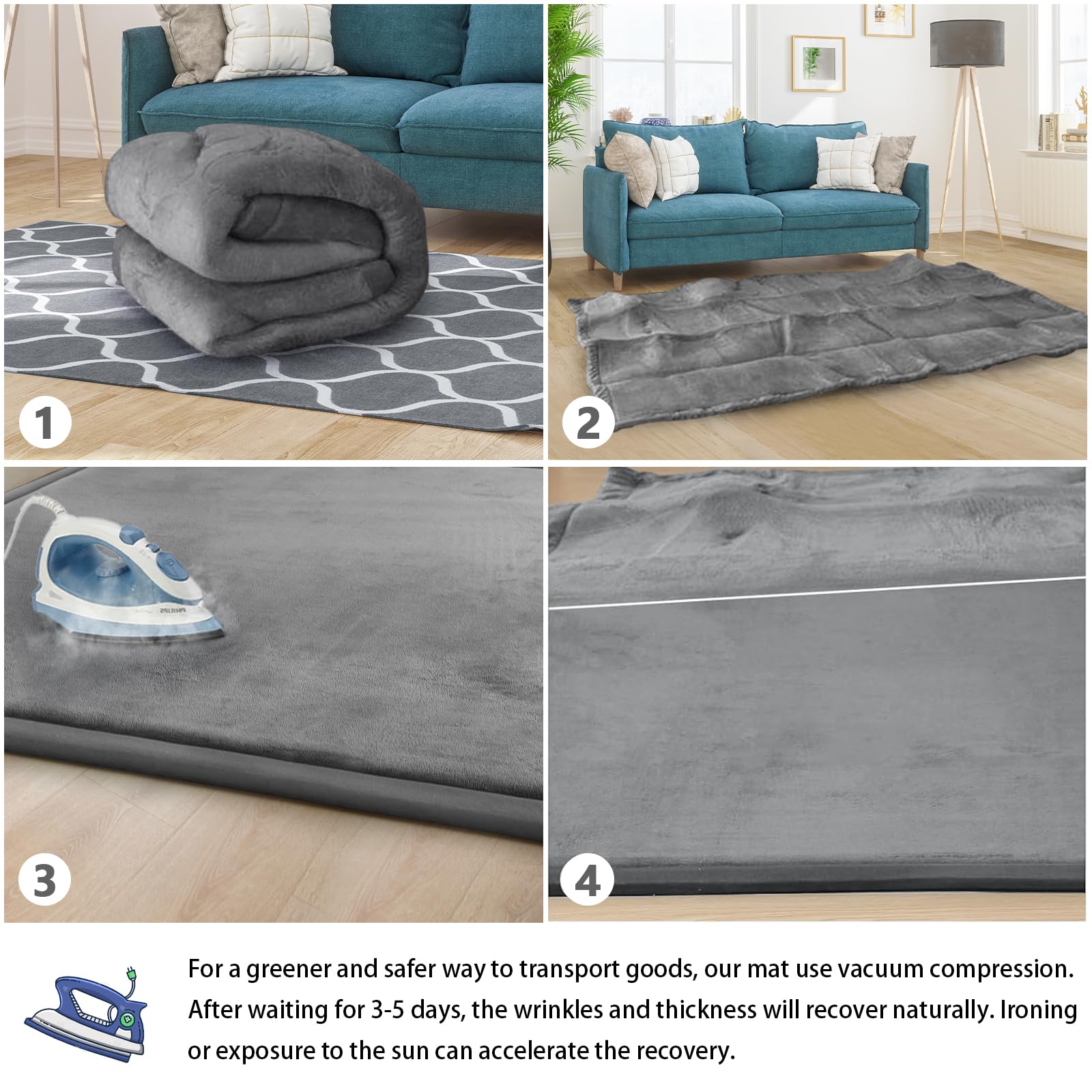ILPEOD nursery decor image demonstrates stylish mat blending with room design
