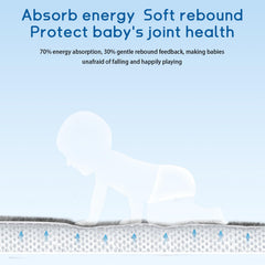 ILPEOD memory foam thickness close up for active babies.