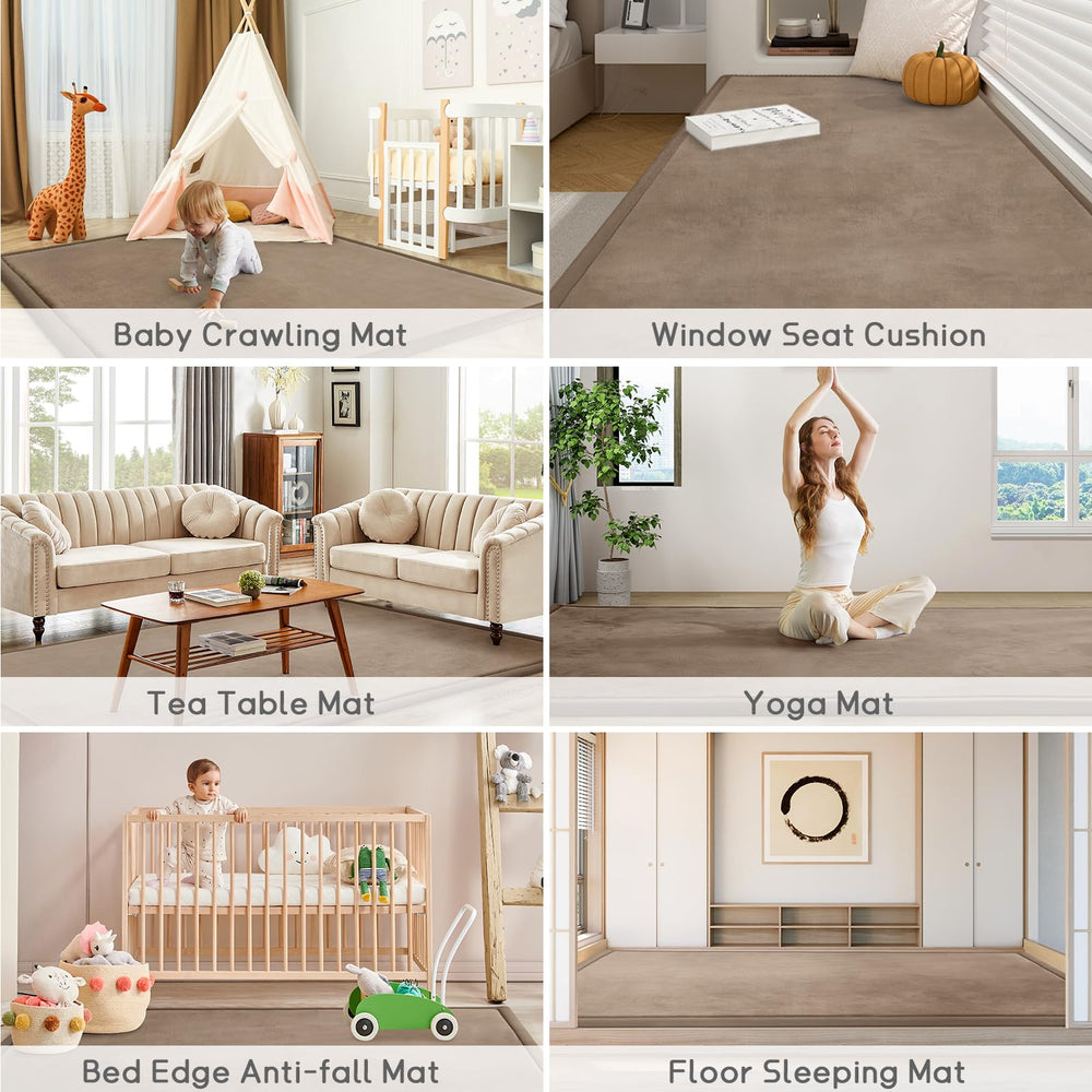 ILPEOD memory foam padding provides durable comfort during crawling sessions.