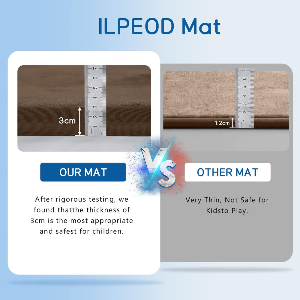 ILPEOD multi-use mat doubles as yoga and floor cushion