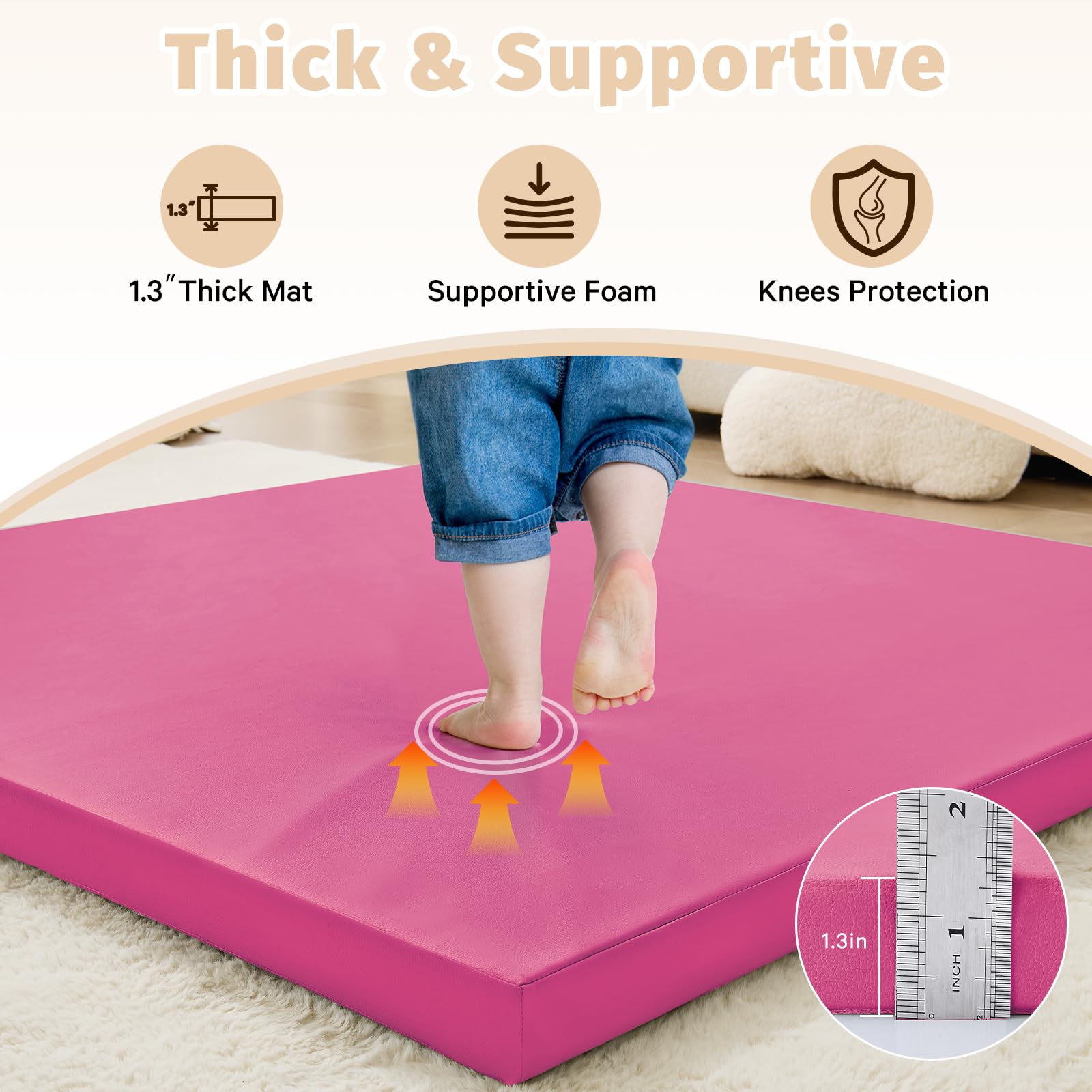 ILPEOD newborn tummy time ready for cozy sessions