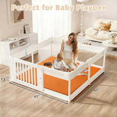 ILPEOD velvet side of the mat provides a cozy surface for newborn comfort