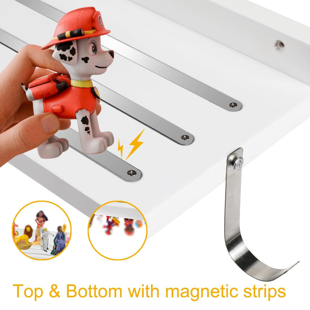 ILSSLI top and bottom magnetic strips show more characters.