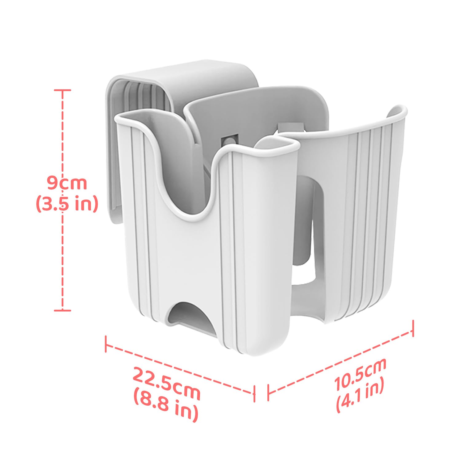 iLulala wide compatibility cup holder supporting various cups